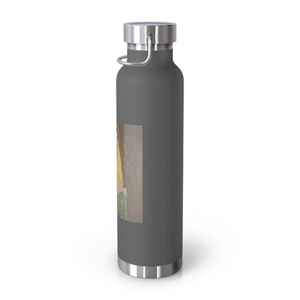 The Kiss by Gustav Klimt Copper Vacuum Insulated Bottle, 22oz