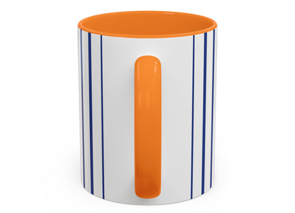 Snowman in Falling Snow Colorful Mugs (11oz, 15oz)