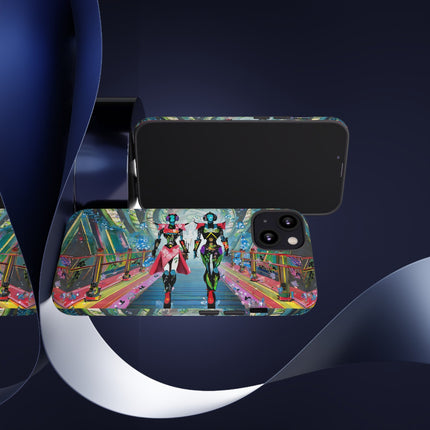 Cyber Punk Robot Models Phone Cases
