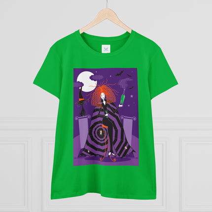 Mystic Elegance Women's Midweight Cotton Tee