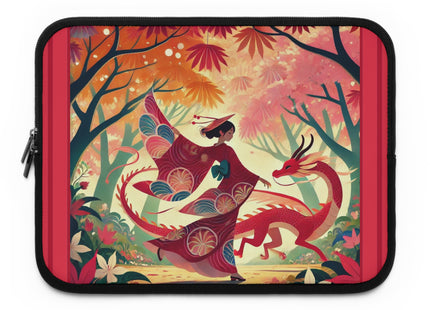 The Dragon Fairy's Dance Laptop Sleeve