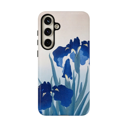 Iris Flowers by Ohara Koson Phone Cases