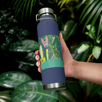 Enchanting Fairies of A Midsummer Night's Dream Copper Vacuum Insulated Bottle, 22oz