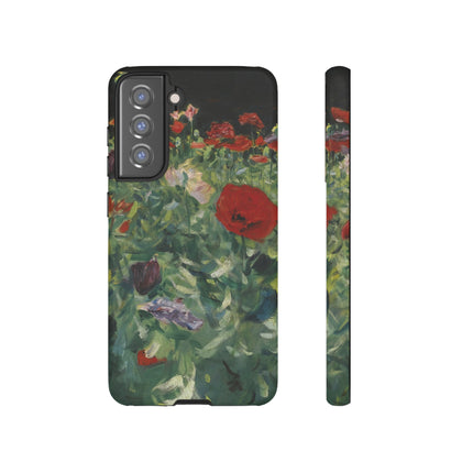 Poppies (A Study of Poppies for Carnation, Lily, Lily, Rose) by John Singer Sargent Phone Cases