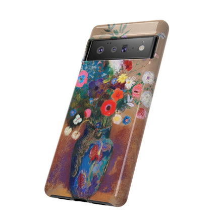 Bouquet of Flowers by Odilon Redon Phone Cases