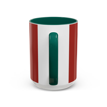 ❄️✨ The Winter Couture Promenade Colorful Mug – Art Deco Holiday Elegance