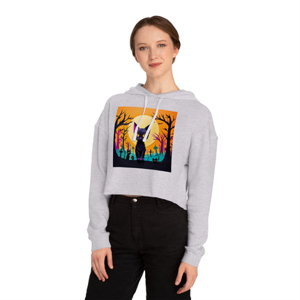 Phantom Parade Women’s Cropped Hooded Sweatshirt