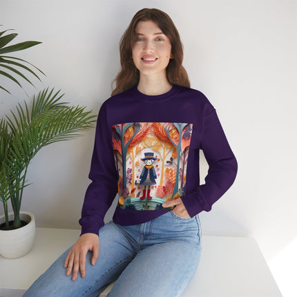 Cat in Boots Unisex Heavy Blend™ Crewneck Sweatshirt