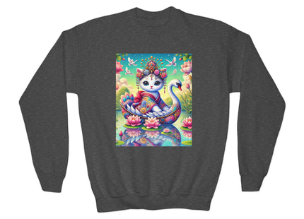 Geisha Kitten’s River Voyage Youth Crewneck Sweatshirt