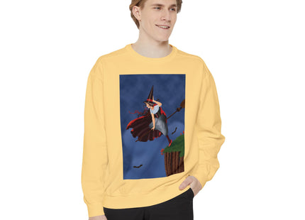 The Enchanted Witch Unisex Garment-Dyed Sweatshirt