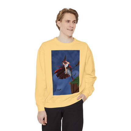 The Enchanted Witch Unisex Garment-Dyed Sweatshirt