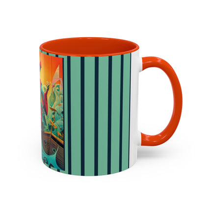 Skeleton Crew of the Misty Seas Colorful Mugs (11oz, 15oz)