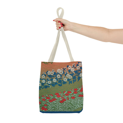 Japanese Flower Pattern II by G.A. Audsley Tote Bag (AOP)