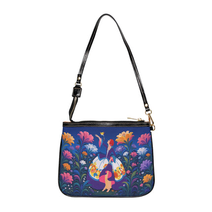 🐦🌸 The Enchanted Birdsong Small Shoulder Bag – Art Deco Garden Whimsy