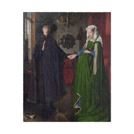 Arnolfini Portrait by Jan Van Eyck Puzzle (110, 252, 500-Piece)