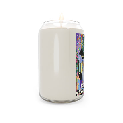 🎄✨ The Lady Of The Christmas Ornament Scented Soy Candle – Art Deco Holiday Fantasy