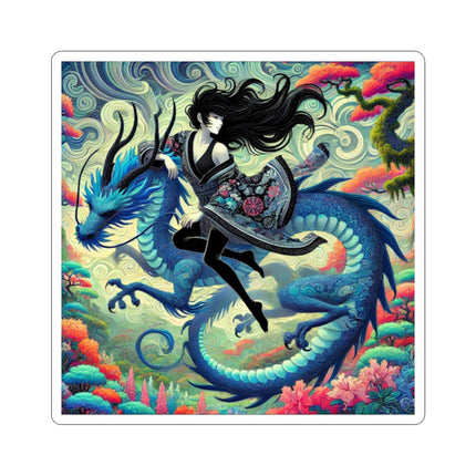 Mystic Guardian of the Sky Kiss-Cut Stickers (4 Sizes)