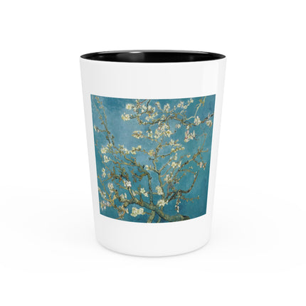 Almond Blossom by Vincent van Gogh Ceramic Shot Glass