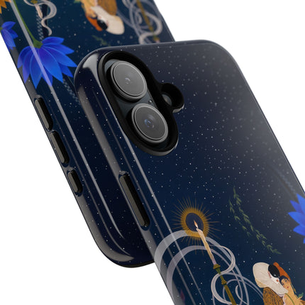🌙🕯️ The Lady Of The Midnight Garden Phone Case – Art Deco Nocturne