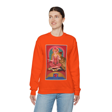 July & Ruby (from the Gem Series) by Sofia Chiostri Heavy Blend™ Crewneck Sweatshirt