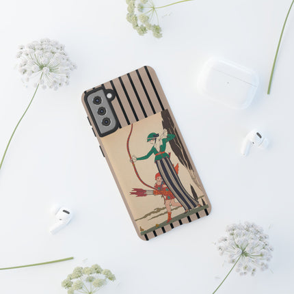 L'Arc Rouge by George Barbier Phone Cases