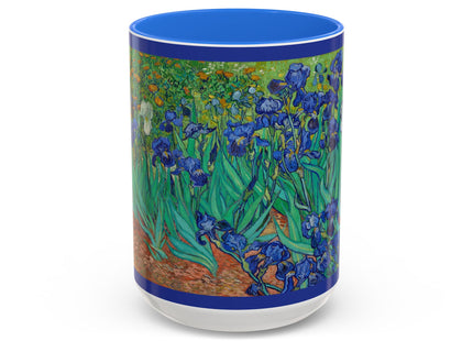 Irises by Vincent Van Gogh Colorful Mugs (11oz, 15oz)