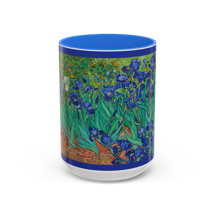 Irises by Vincent Van Gogh Colorful Mugs (11oz, 15oz)