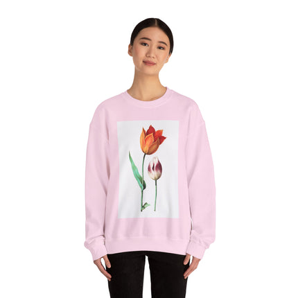 Tulip by Anselmus Boëtius de Boodt Heavy Blend™ Crewneck Sweatshirt