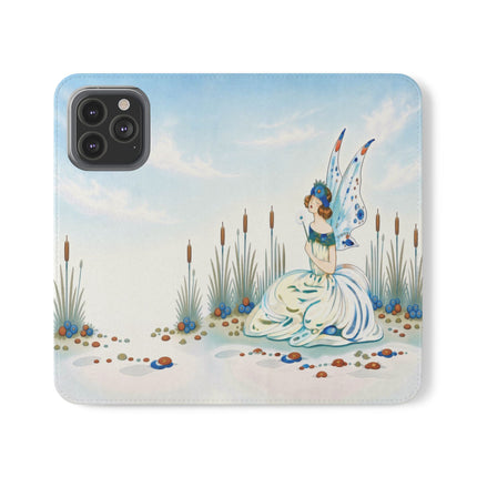 🧚🦋 The Jeweled Wing Fairy Flip Case – Art Deco Fairy Fantasy