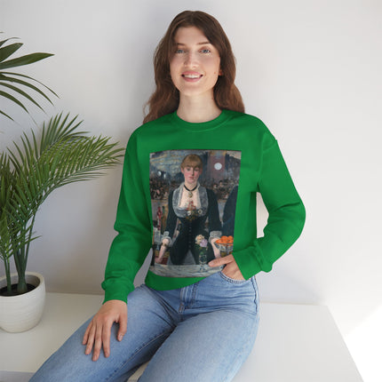A Bar at the Folies-Bergère by Edouard Manet Heavy Blend™ Crewneck Sweatshirt