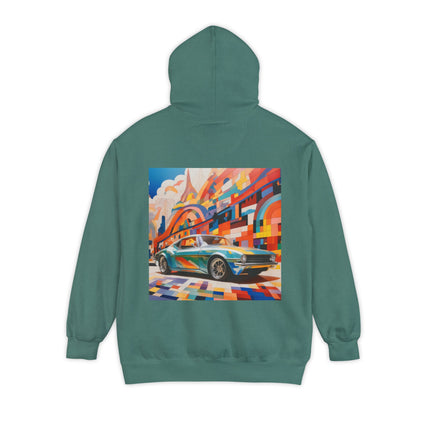 1969 Dodge Charger Daytona Unisex Garment-Dyed Hoodie