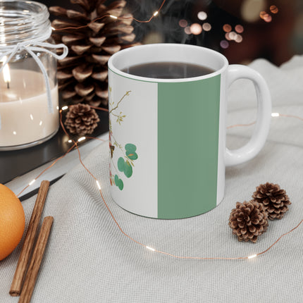 Orange-Headed Ground Thrush by Shaikh Zain al–Din Ceramic Mug 11oz