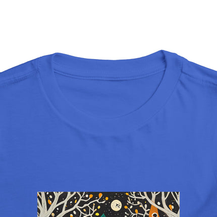 Night of the Trick-or-Treating Owlets Toddler Short Sleeve Tee