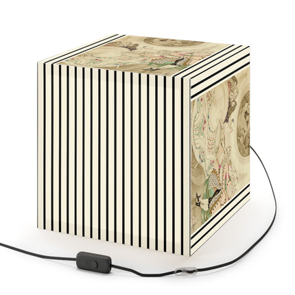 Sur talons rouges (On Red Heels) pl 01 by Gerda Wegener Light Cube Lamp