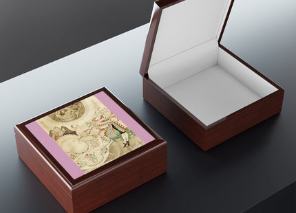 Sur talons rouges (On Red Heels) pl 01 by Gerda Wegener Jewelry Box