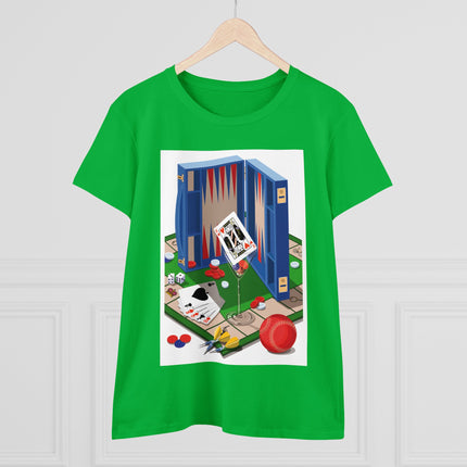 Games Unleashed Women's Midweight Cotton Tee