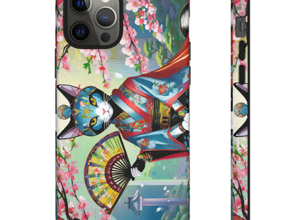 Cyberpunk Geisha Phone Cases
