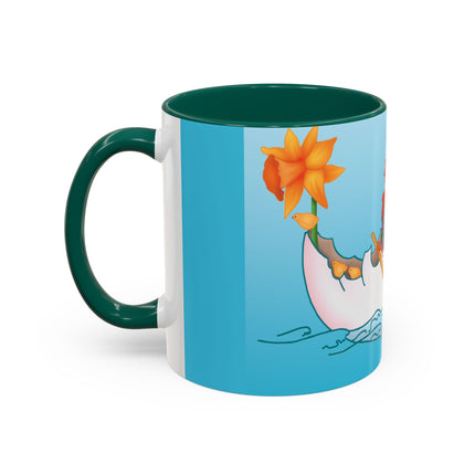 A Rooster's Seafaring Adventure Colorful Mugs, 11oz