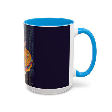 Moonlit Masquerade: The Fairy Queen's Ball Colorful Mug (11oz, 15oz) – Fairy Tale Elegance, Fantasy Charm & Enchanted Style