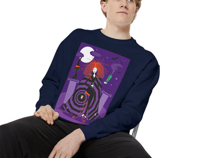Mystic Elegance Unisex Garment-Dyed Sweatshirt