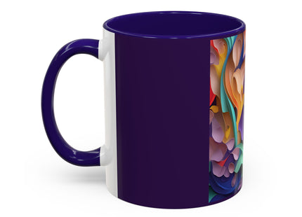 The Elegant Iris Flower Colorful Mugs (11oz, 15oz)