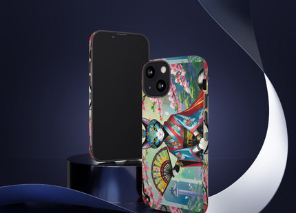 Cyberpunk Geisha Phone Cases