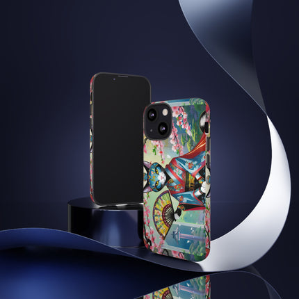Cyberpunk Geisha Phone Cases
