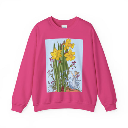 Daffodil Fairy Unisex Heavy Blend™ Crewneck Sweatshirt