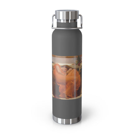 Flaming June by Frederic Leighton Copper Vacuum Insulated Bottle, 22oz