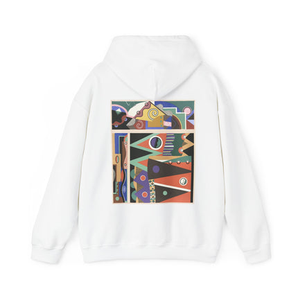Collection decors et couleurs Pl.03 by Georges Valmier Heavy Blend™ Hooded Sweatshirt