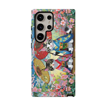 Kimono Kitties Phone Cases