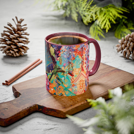 Golden Wisteria Symphony Colorful Mugs (11oz, 15oz)