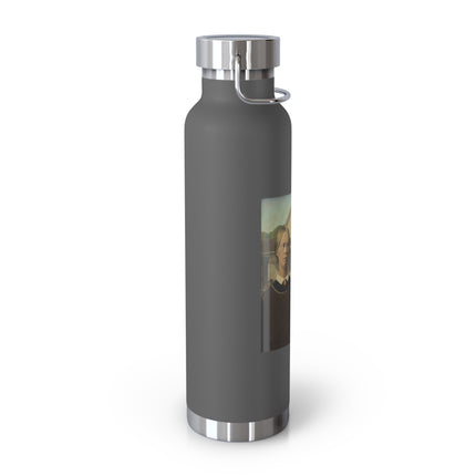 American Gothic by Grant Wood Copper Vacuum Insulated Bottle, 22oz