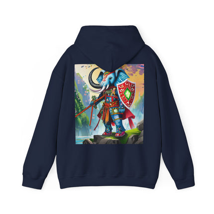 Cyberpunk Elephant – Heavy Blend™ Hooded Sweatshirt